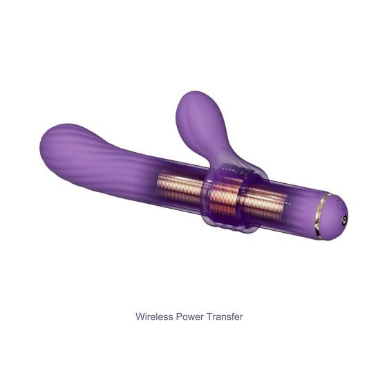 Magic Stick - Vibrator with Interchangeable Heads (Purple)