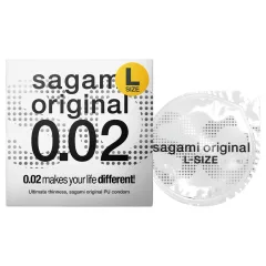 Sagami Original 0.02 L - Condom - 58mm (1pc)