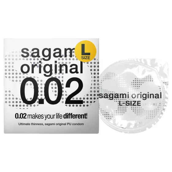 Sagami Original 0.02 L - Condom - 58mm (1pc)