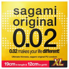 Sagami Original 0.02 XL - Condom - 61mm (1pc)