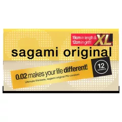 Sagami Original 0.02 XL - Condoms - 61mm (12 pack)