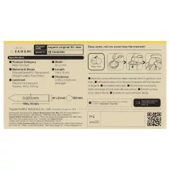 Sagami Original 0.02 XL - Condoms - 61mm (12 pack)