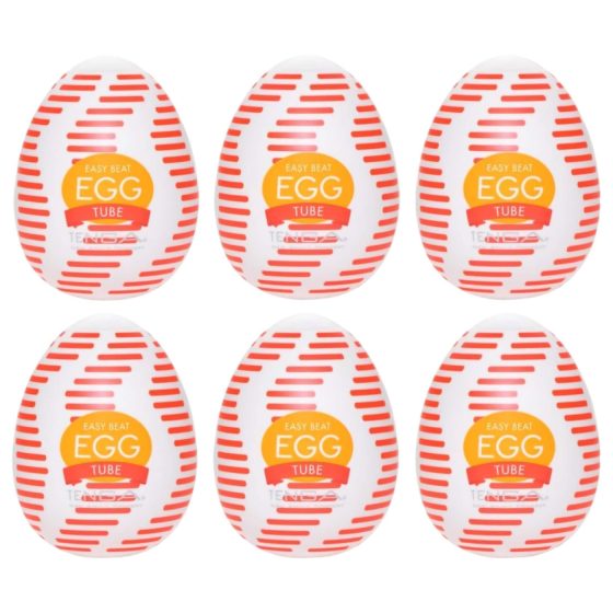 TENGA Egg Tube - Egg-Shaped Male Masturbator (6 Pack)