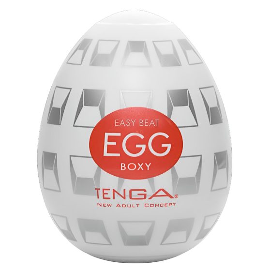 TENGA Egg Boxy - Egg-Shaped Personal Massager (1pc)