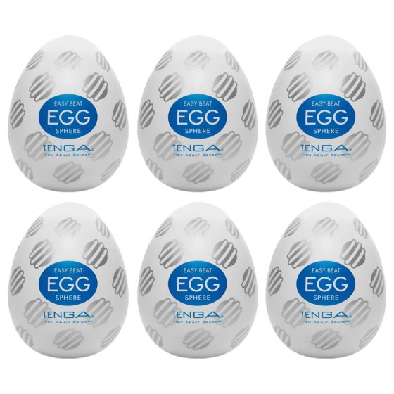 TENGA Egg Sphere - Set of 6 Discreet Pleasure Eggs