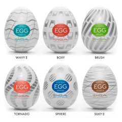 TENGA Egg New Standard - masturbation egg (6pcs)