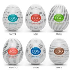 TENGA Egg New Standard - Egg Masturbator (6-Pack)