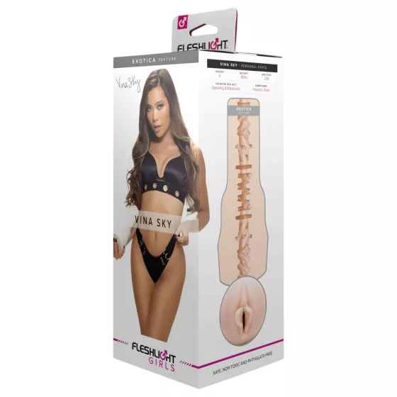 Fleshlight Vina Sky Exotica - Lifelike Personal Stroker (Natural)