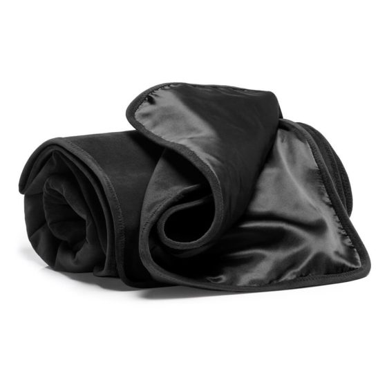 Liberator Fascinator Throw - microfibre sex blanket (black)