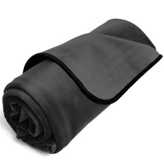   Liberator Fascinator Throw - Black Microfiber Intimacy Blanket