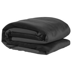   Liberator Fascinator Throw - Black Microfiber Intimacy Blanket