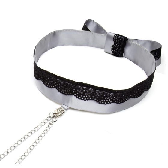 Fifty Shades of Grey - Silver Nipple Clamps with Collar