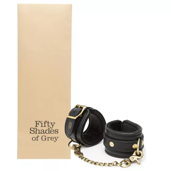 Fifty Shades of Grey Bound to You - erotic ankle cuffs (black)