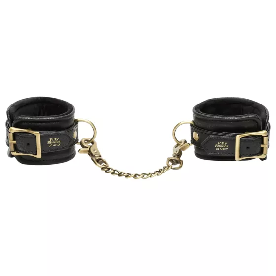 Fifty Shades of Grey Bound to You - erotic ankle cuffs (black)