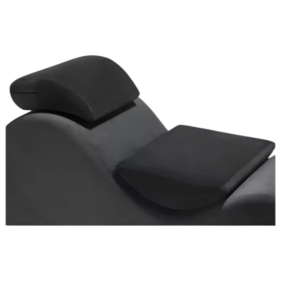 Liberator Esse Lounger - Versatile Black Sex Sofa
