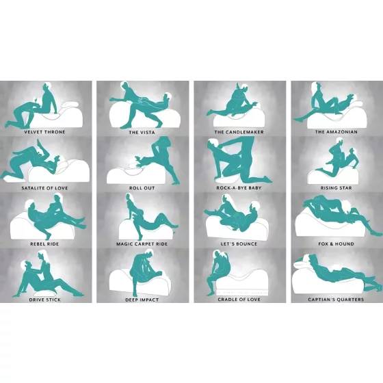 Liberator Esse Lounger - Versatile Black Sex Sofa