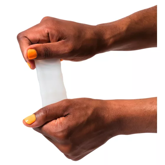 ROMP Mosh - flexible travel masturbator (transparent)