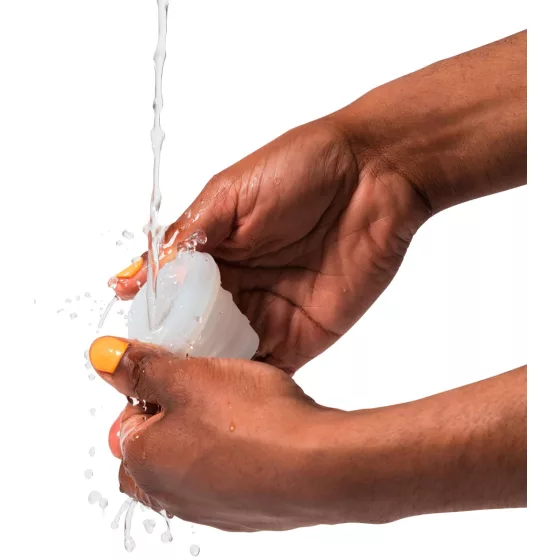 ROMP Mosh - flexible travel masturbator (transparent)