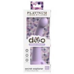 Dillio Secret Explorer - Suction Cup Dildo (17cm) - Purple