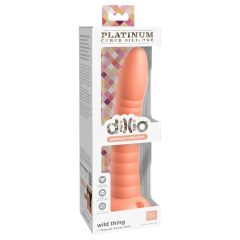 Dillio Wild Thing - Textured Dildo (19cm) - Orange