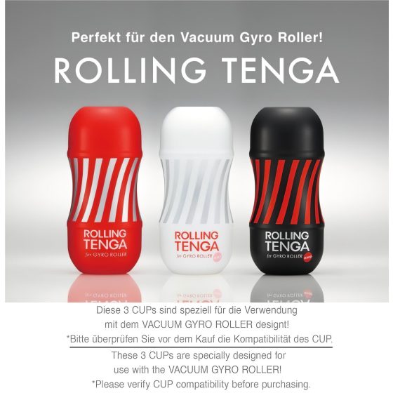 TENGA Rolling Gentle - Handheld Pleasure Device
