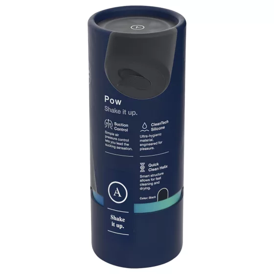 Arcwave Pow - Manual Suction Massager for Men (Black)