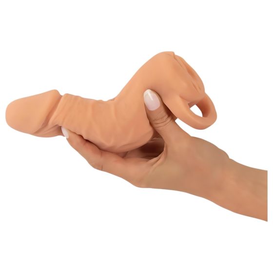 Nature Skin - Real Feel Sleeve & Personal Pleasure Toy - 18cm (Natural)