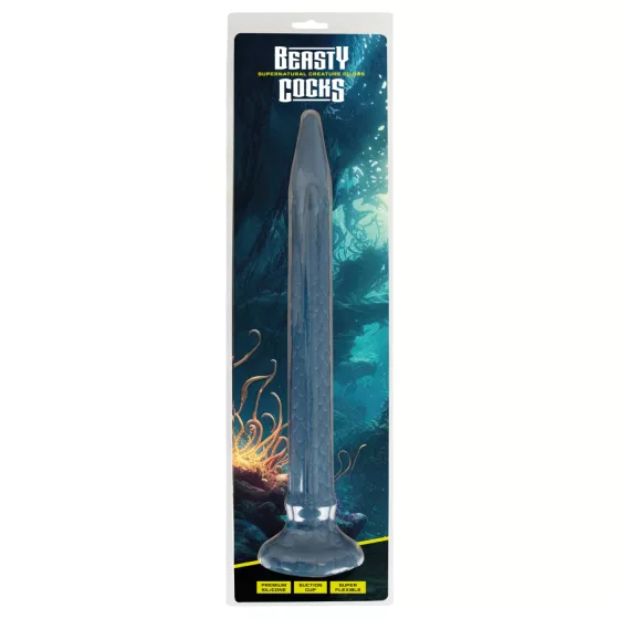 Beasty Cocks: Ecstasy Eel - Extra Long Dildo (Blue)