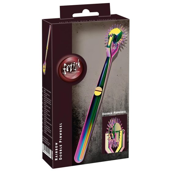 Rainbow Metal Wartenberg Wheel 
