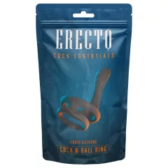 Erecto - Black Penis and Testicle Ring