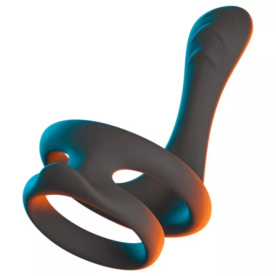 Erecto - Black Penis and Testicle Ring