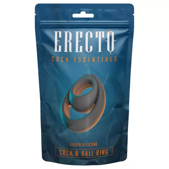 Erecto - Intense Penis and Testicle Ring (Black)