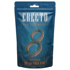 Erecto - Double Pleasure Ring (Black)