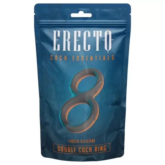 Erecto - Double Pleasure Ring (Black)