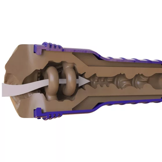 Fleshlight Boost Bang - Lifelike Pussy Masturbator (Brown)