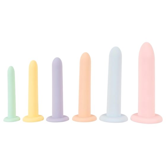 Six in a Row - Vibrant Dildo Trainer Set (6 Pieces)