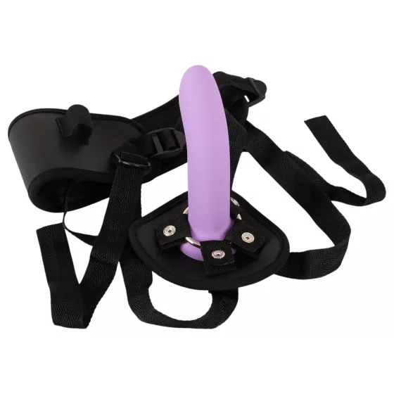 You2Toys - Black Strap-On Dildo Set