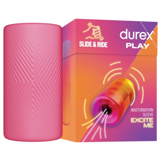 Durex Slide & Ride - masturbator (pink)