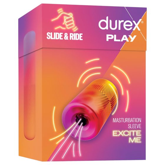 Durex Slide & Ride - masturbator (pink)