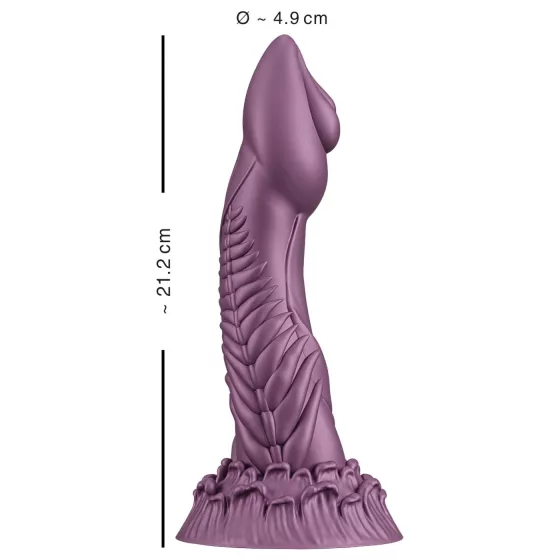 Beasty Cocks Alien Fantasy Dildo - Purple