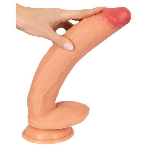 Realistixxx Real Giant – extra large dildo with balls (natural)