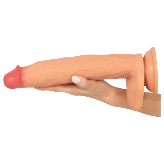 Realistixxx Real Giant – extra large dildo with balls (natural)