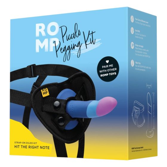 ROMP Piccolo - pegging set (black-blue)