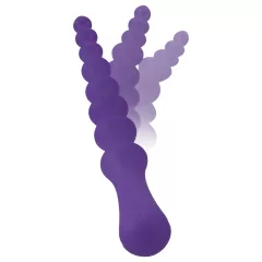 You2Toys - Purple Flexible Beaded Anal Dildo