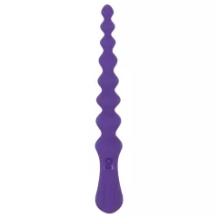 You2Toys - Purple Flexible Beaded Anal Dildo