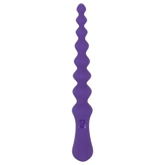 You2Toys - Purple Flexible Beaded Anal Dildo