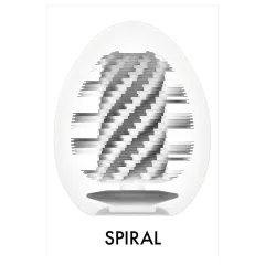 TENGA Egg Spiral Strong: Egg Masturbator (Pack of 6)
