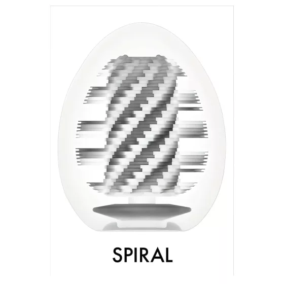 TENGA Egg Spiral Strong: Egg Masturbator (Pack of 6)