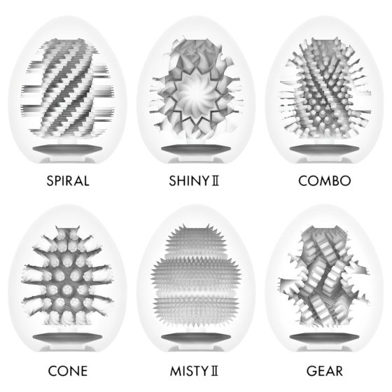 TENGA - Stronger Egg Masturbator Set - Pack of 6
