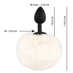 You2Toys - Bunny Tail Anal Plug (White)